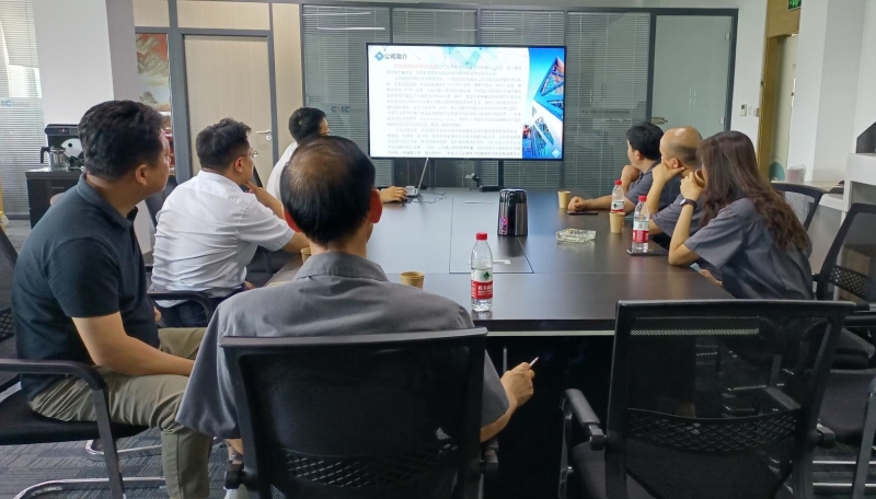 热烈欢迎中钢耐火材料研究院模具厂领导莅临指导交流